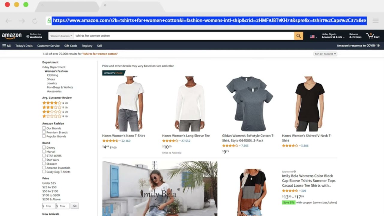 Scrape Product Data From Amazon Search Results & Categories