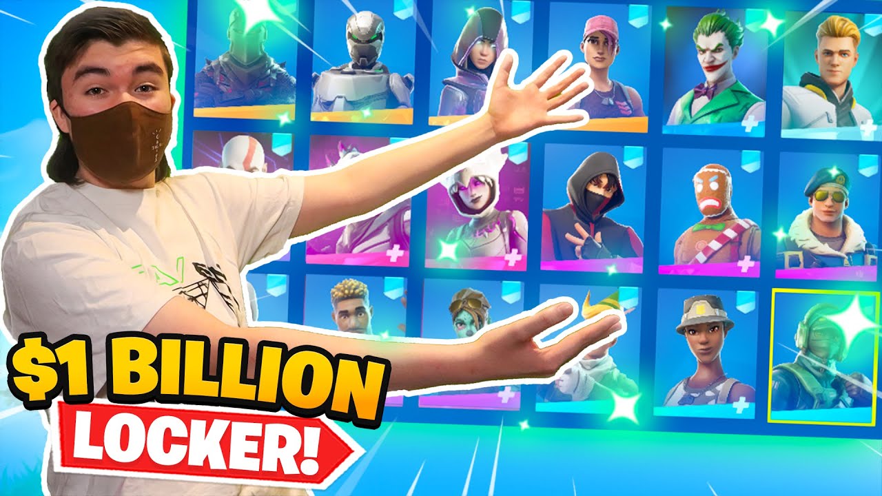 FRESH'S BILLION DOLLAR FORTNITE ACCOUNT!