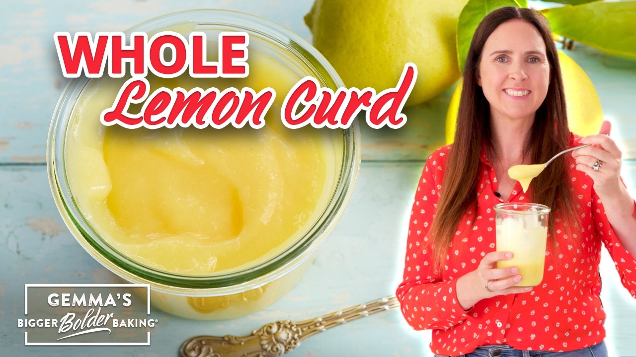 The Easiest Lemon Curd Recipe Using the Whole Lemon 🍋 | Bold Baking Basics