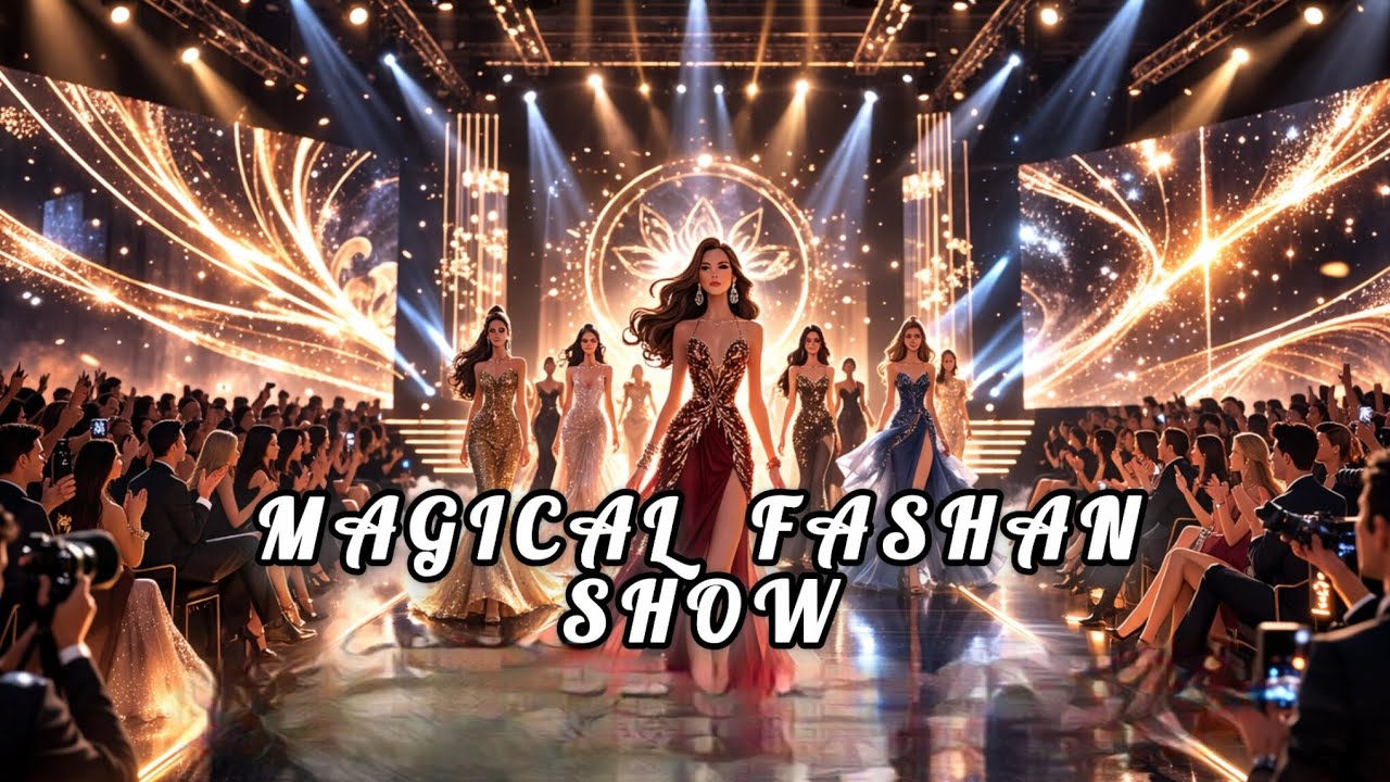 جادوئی فیشن شو | Magical Fashion Show Story | Fairy Magic Dress Story😯😍