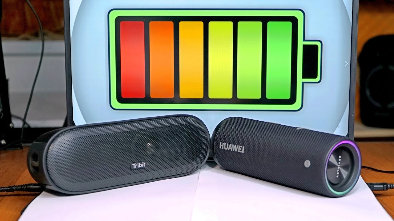 Лучшие по автономности - Tribit xSound Mega и Huawei Sound JOY