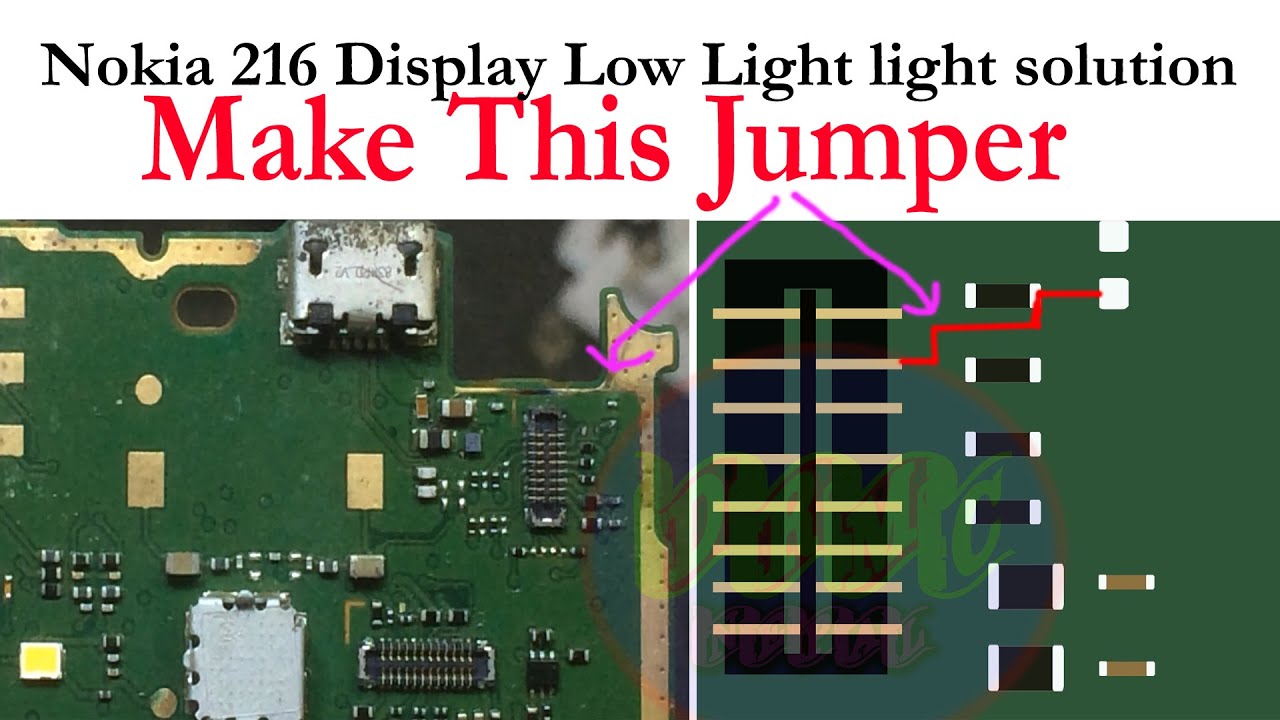 Nokia 216 display low light solution || Nokia150 Nokia216 Display Light Solution 100% tested
