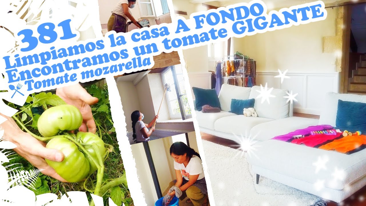 🌟 Limpiamos la casa A FONDO, Encontramos un tomate GIGANTE 🌟 ~ Mandarina con Mate