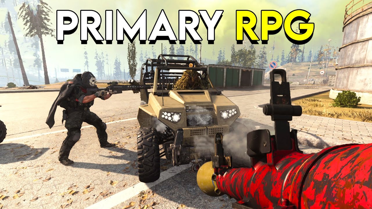 Использование РПГ в качестве основного оружия в CoD Warzone