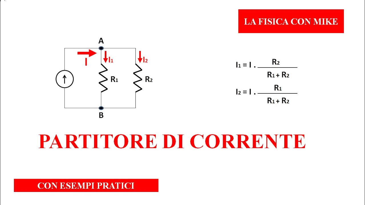 PARTITORE DI CORRENTE