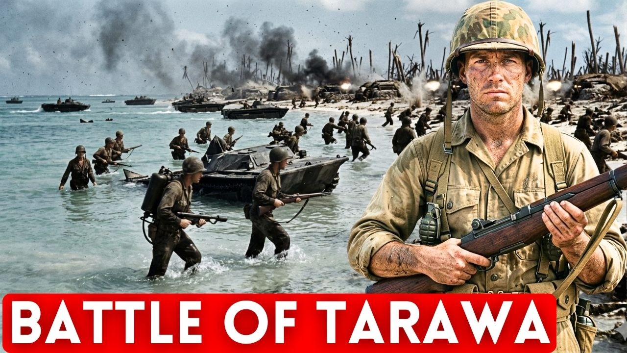 Fall Asleep To | The ENTIRE Battle of Tarawa &ndash; 76 Hours of the Pacific War | WW2 War Documentary