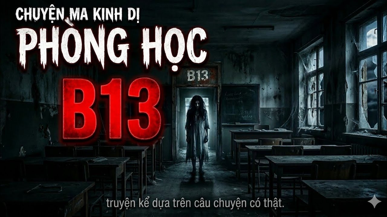 Phòng học B13 – Bí mật chết người | Truyện kinh dị học đường