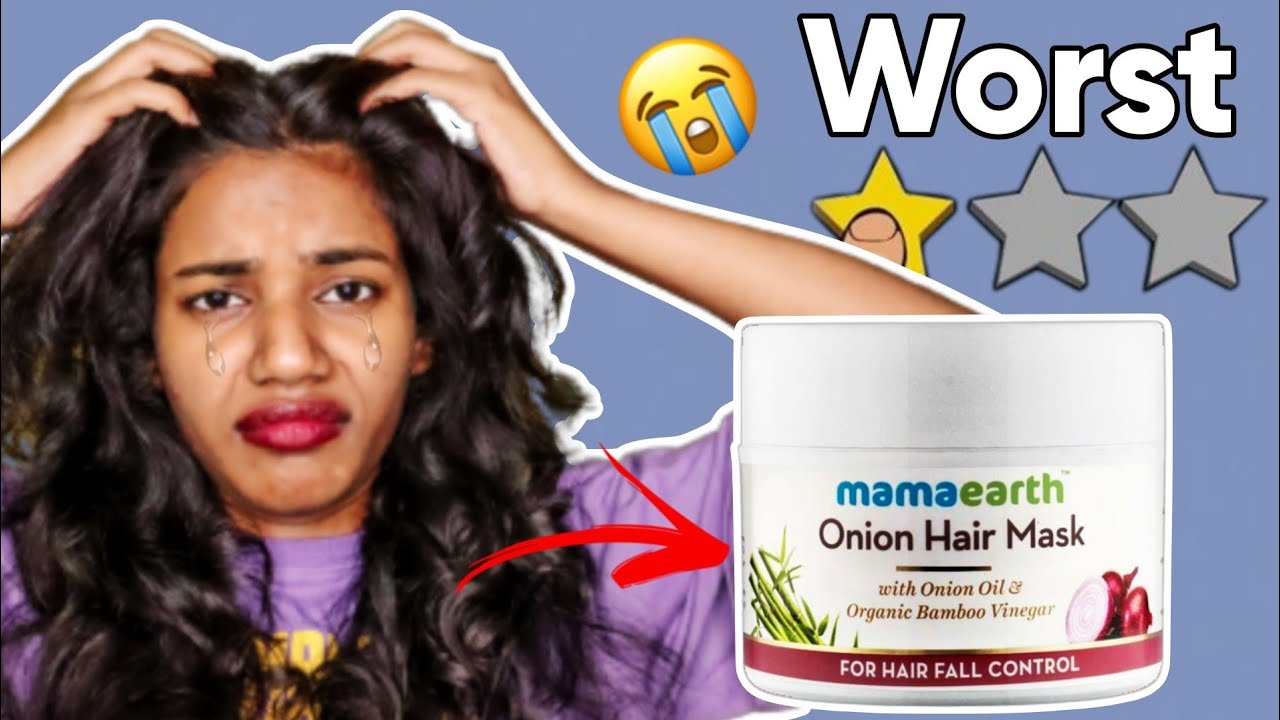खरीदे या नहीं  ? :  Mamaearth Onion hair mask Honest Review | Live Result