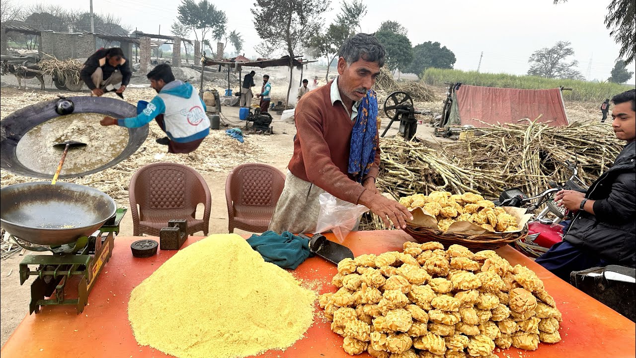 Jeggery Form Sugarcane Recipe | Traditional Jaggery Making Process | How To Make Jaggery (Gur)