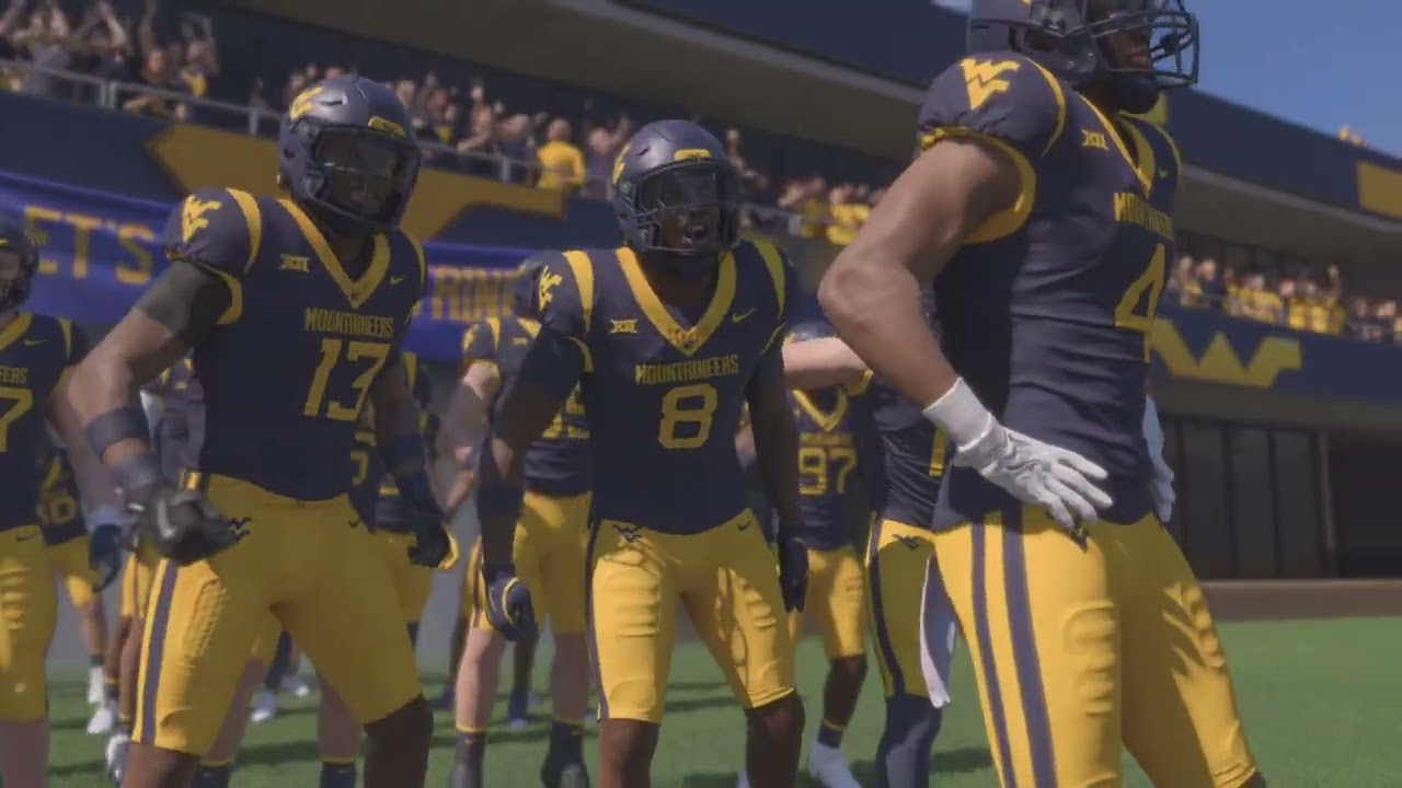 EA SPORTS College Football 26 West Virginia Mountaineers Entrance