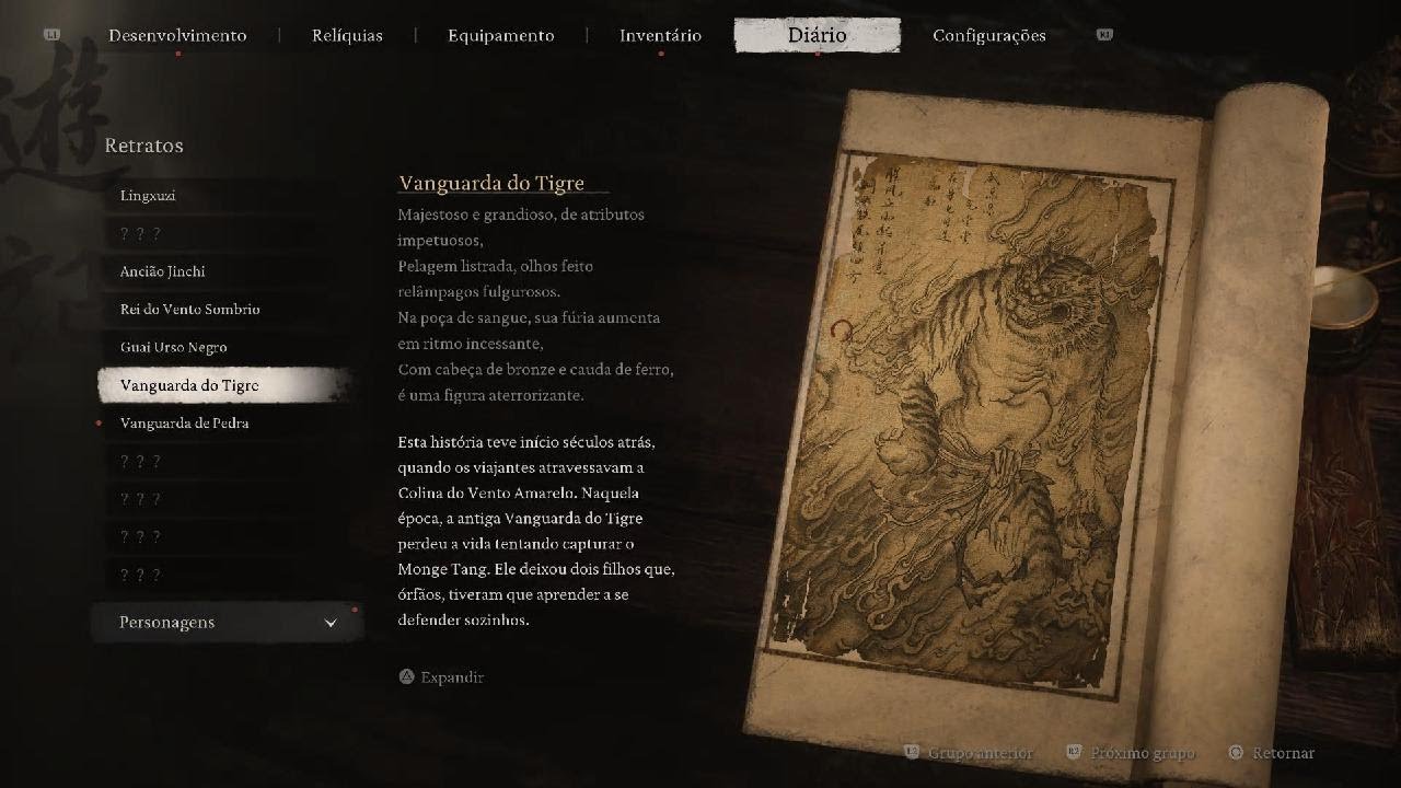 Black Myth: Wukong_derotando Tigre