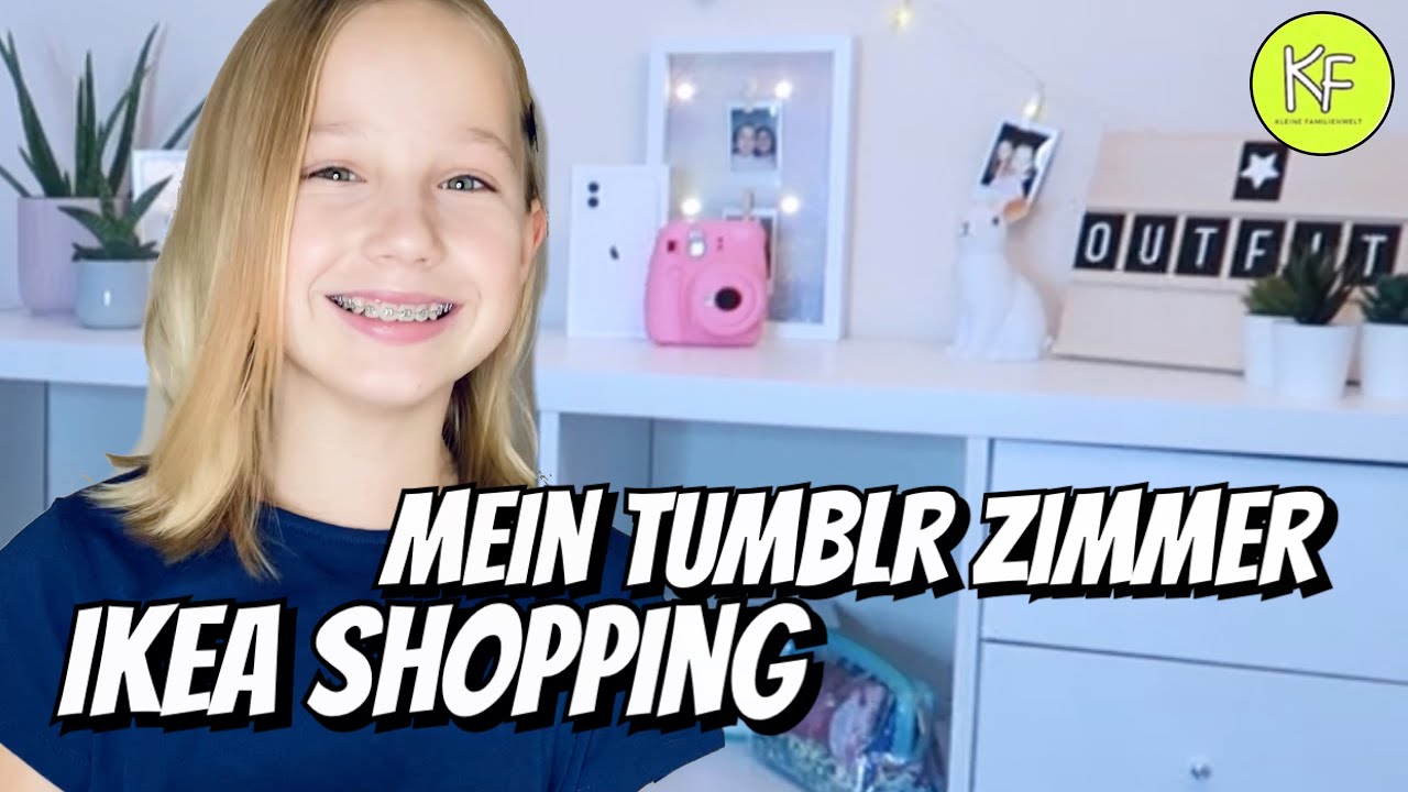 IKEA SHOPPING F&Uuml;R MEIN ZIMMER | MEIN TUMBLR REGAL | KLEINE FAMILIENWELT