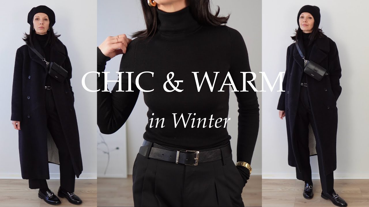 STAY CHIC AND COSY WITH AND WITHOUT YOUR COAT. Capsule Wardrobe. Slow Fashion.