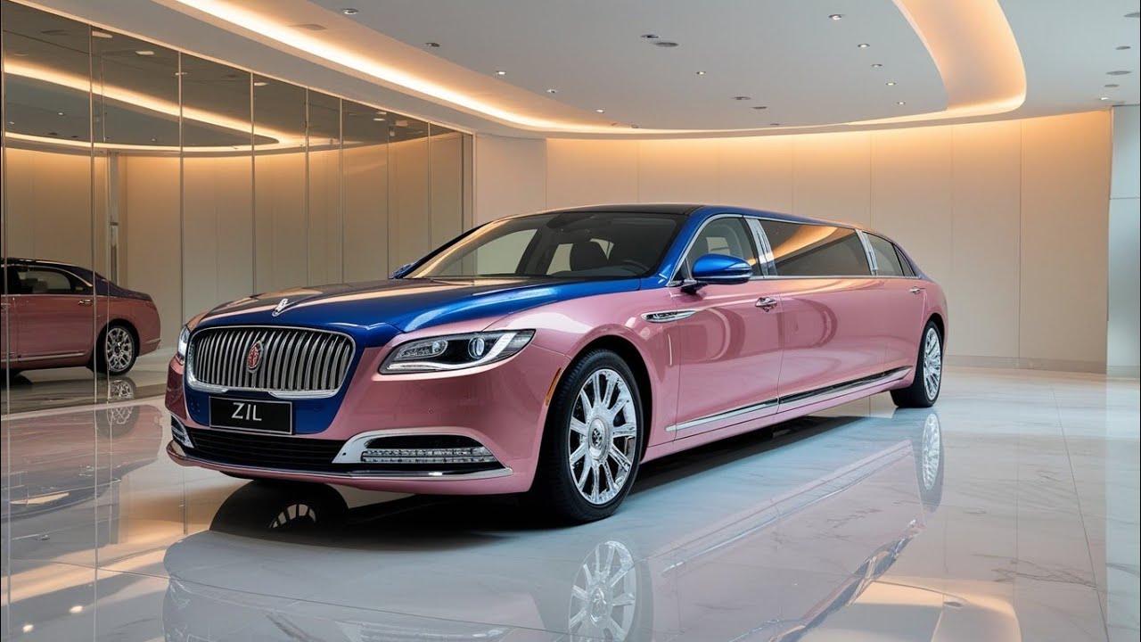ZIL-41047 Limousine 2026 🌸💙 Розово-Голубой Легендарный Лимузин — ШОК Цена и Будущее!