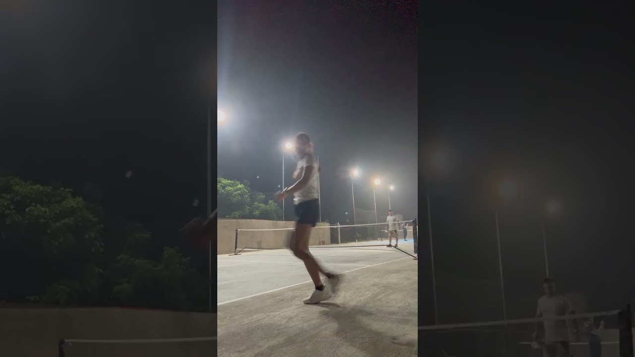 Pickleball night Bohol Philippines 