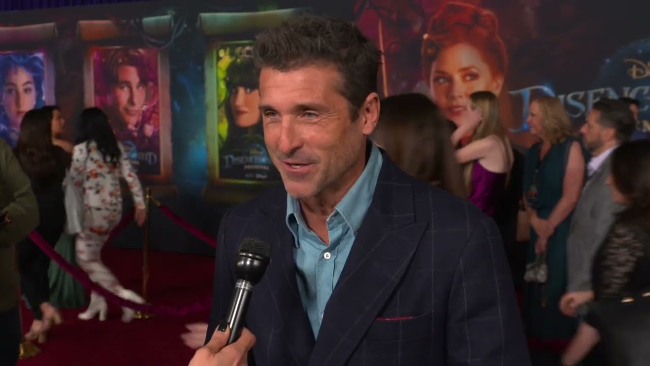Patrick Dempsey Disenchanted (Enchanted 2) World Premiere Red Carpet Interview