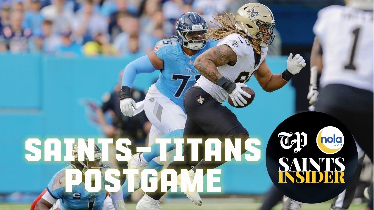 Saints at Titans postgame show