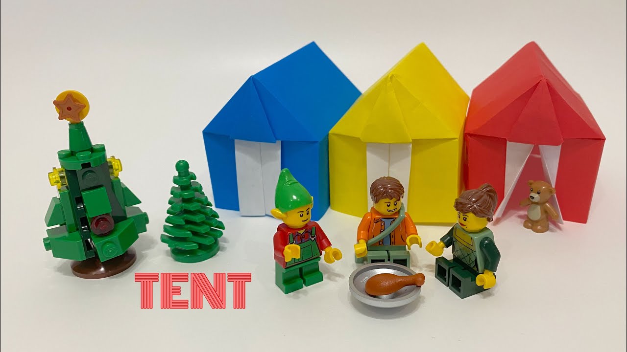 Origami Tent | Origami Easy 摺紙 帳幕