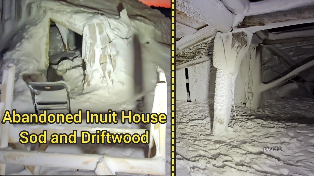 -50F Total Darkness Abandoned Inuit House Explore