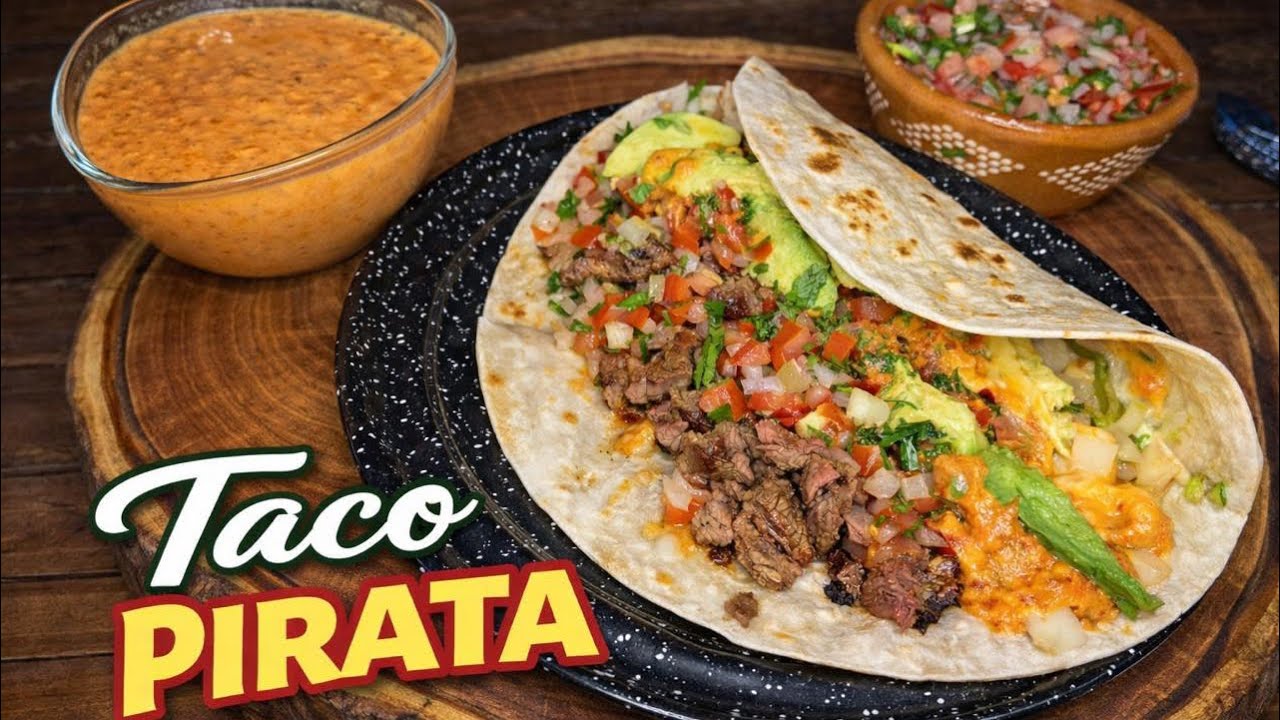 TACO PIRATA 🌮🔥