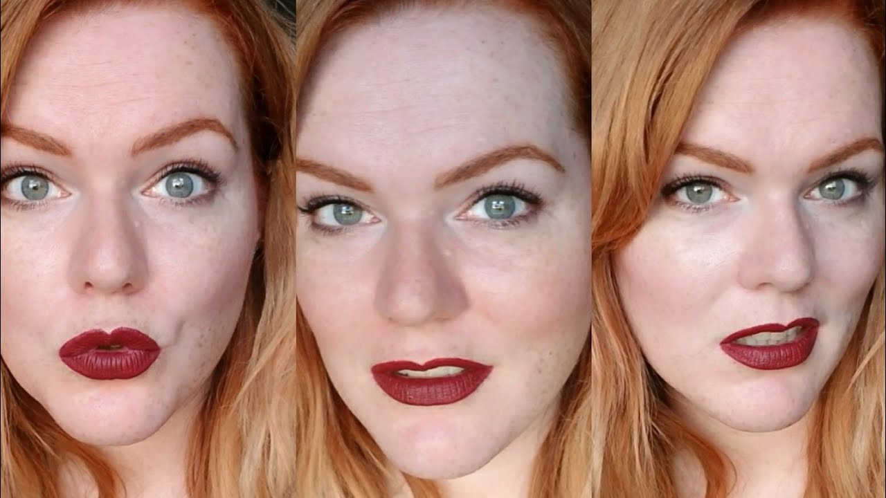 Natural redhead, quick and easy, bold lip