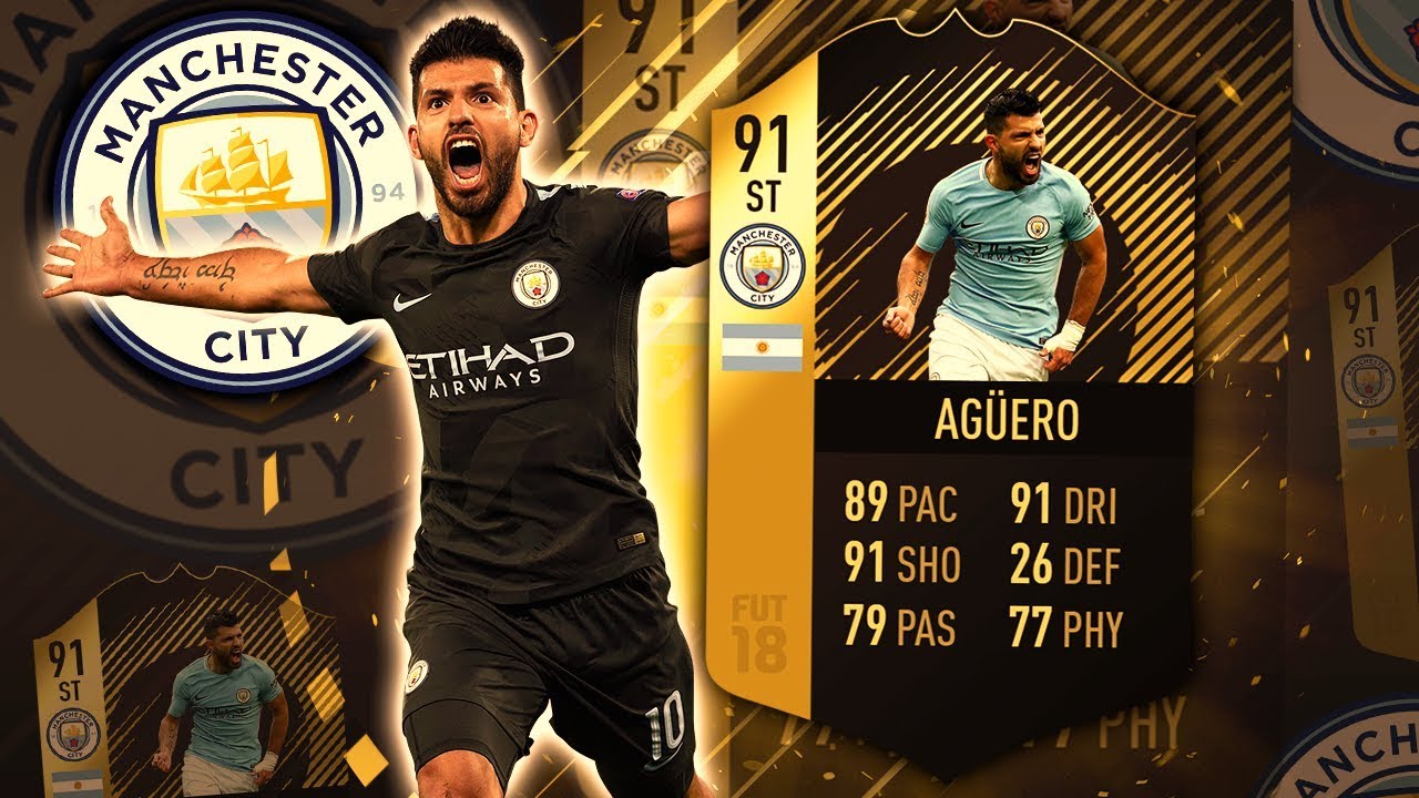 SIF АГУЭРО 91! САМЫЙ СБАЛАНСИРОВАННЫЙ НАПАДАЮЩИЙ? FIFA 18 ULTIMATE TEAM