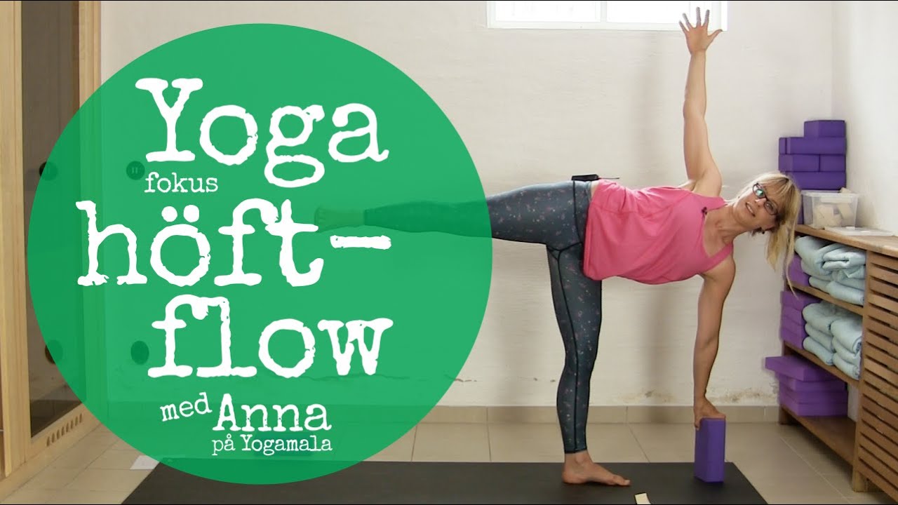 Yogapass stretcha musklerna runt höften