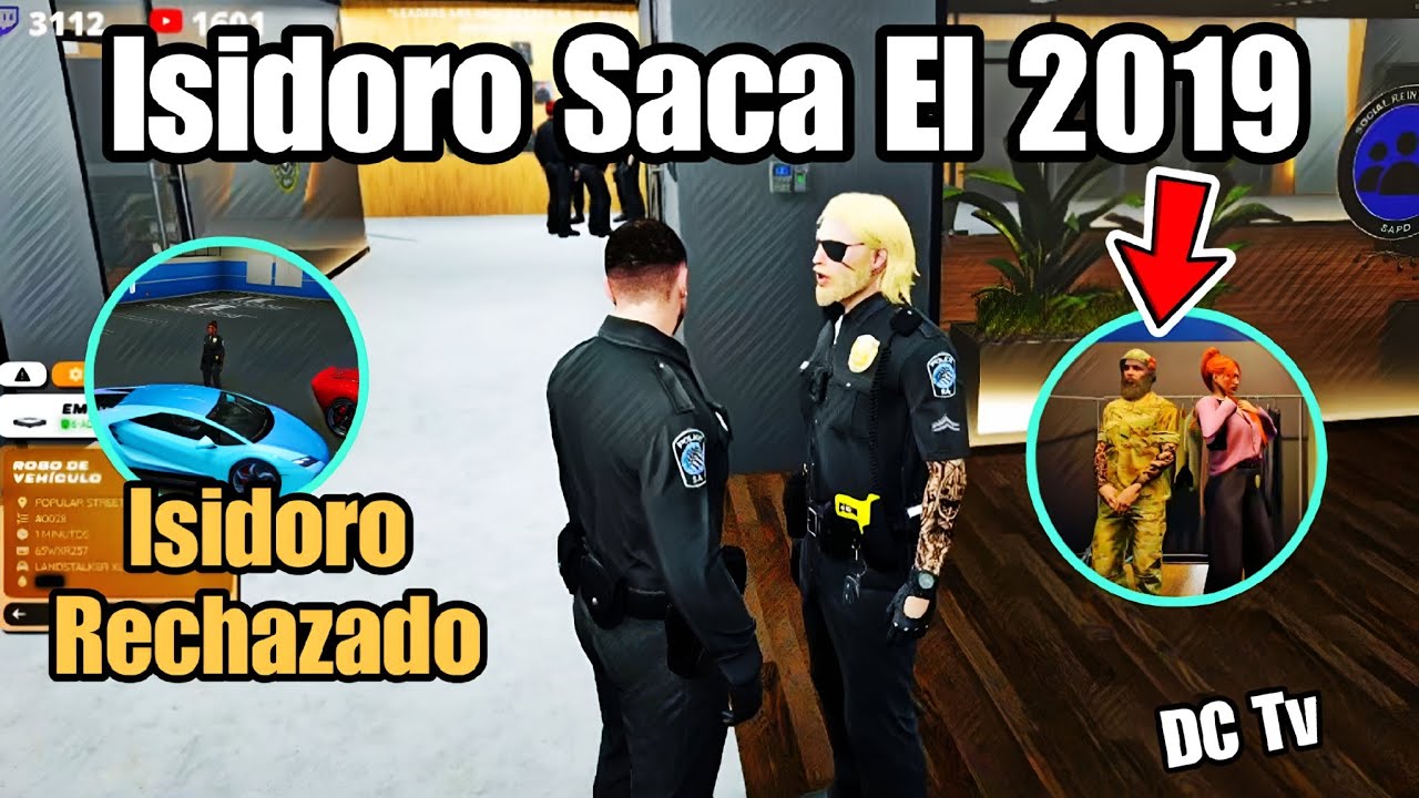 ISIDORO es RECHAZADO, ISIDORO de CONWAY ENSEÑA el 2019 a Eyvor 🤣 HABLAN con ISIDORO Family Rp 