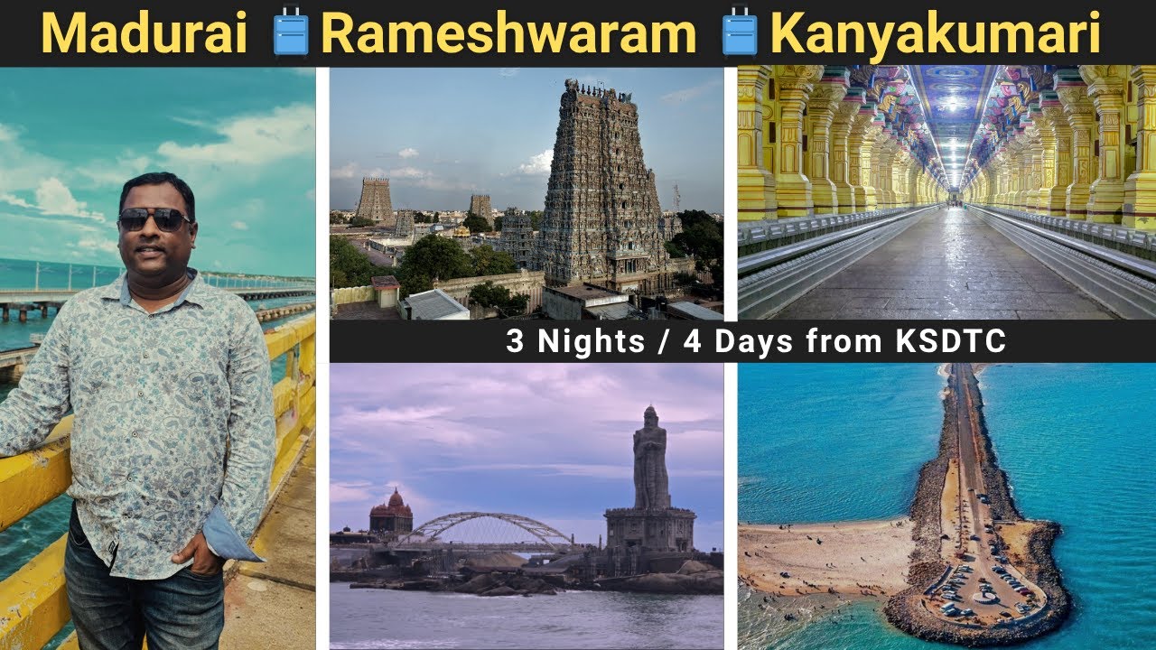 Madurai to Kanyakumari Trip Vlog in Spiritual Journey | KSDTC