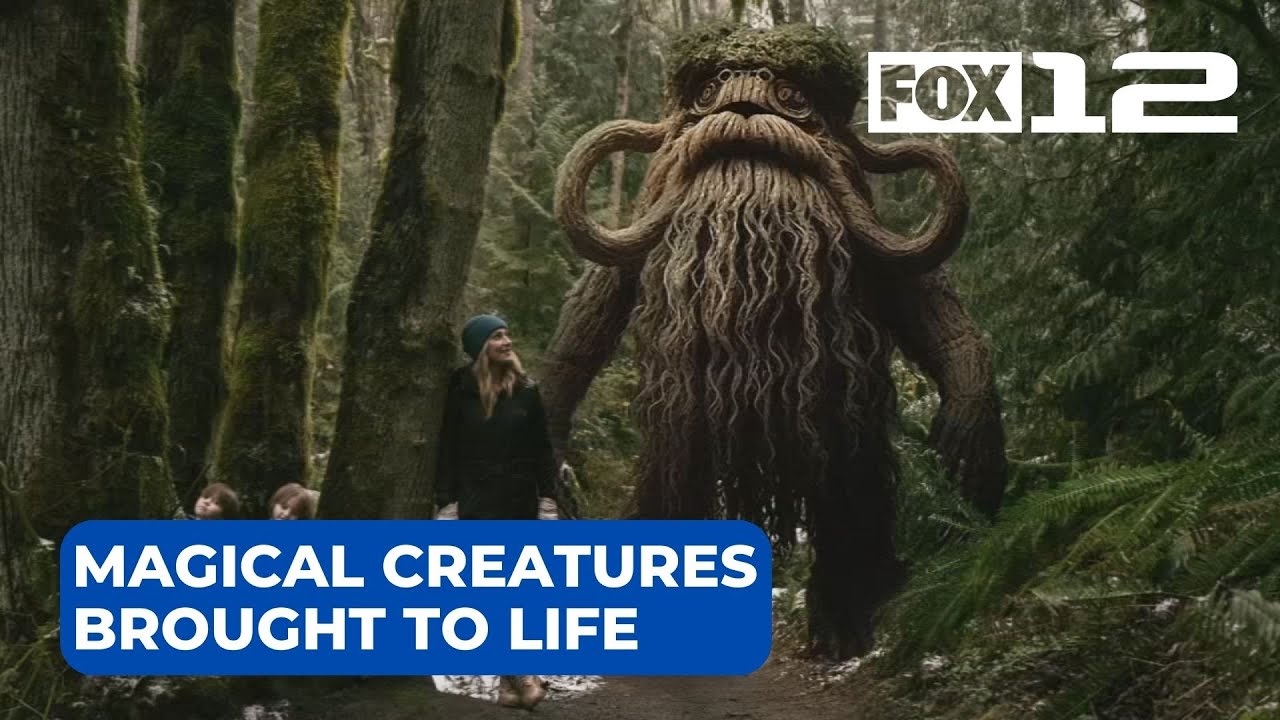 Portland family brings magical creatures to life in Oregon forests