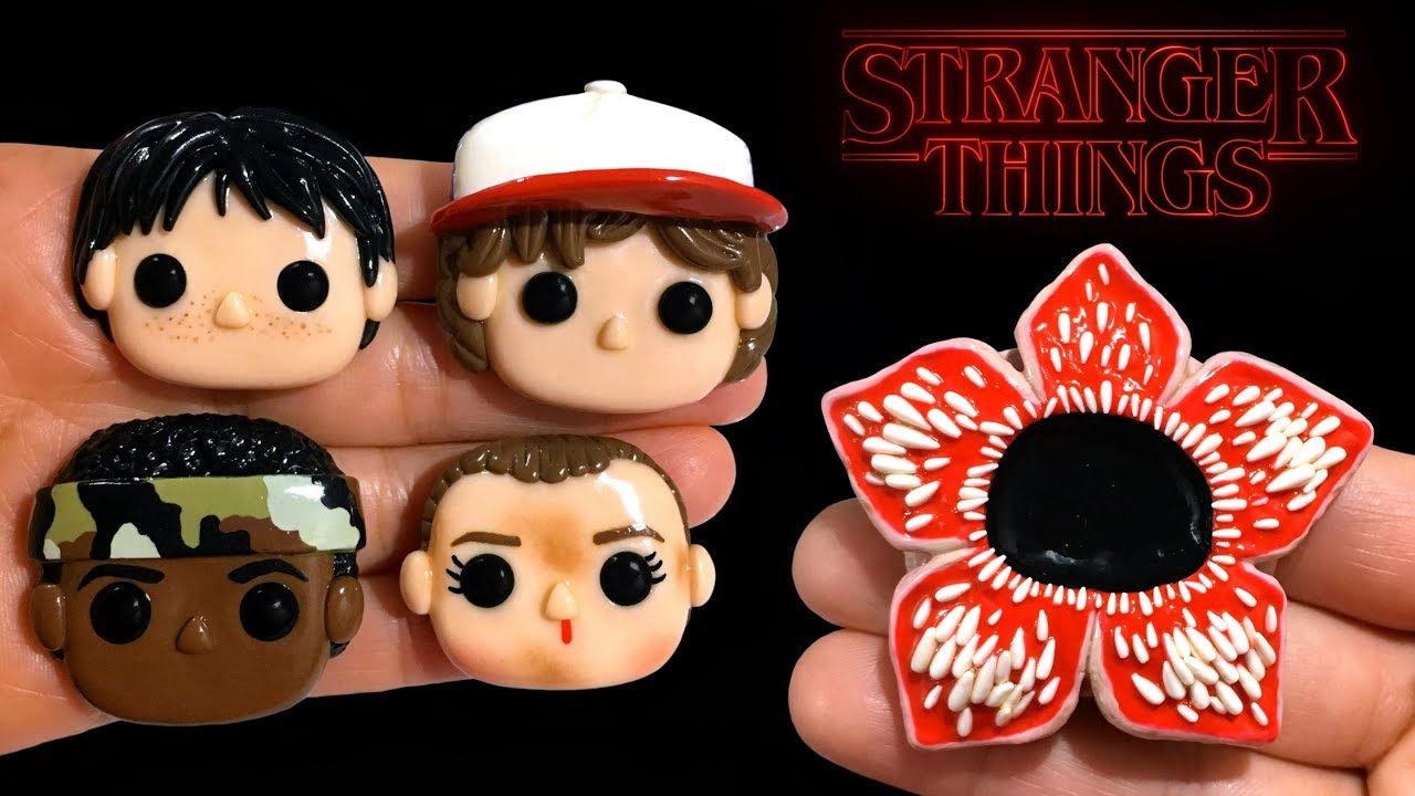 FUNKO POP STRANGER THINGS! Polymer Clay [Arcilla Polimerica] Tutorial