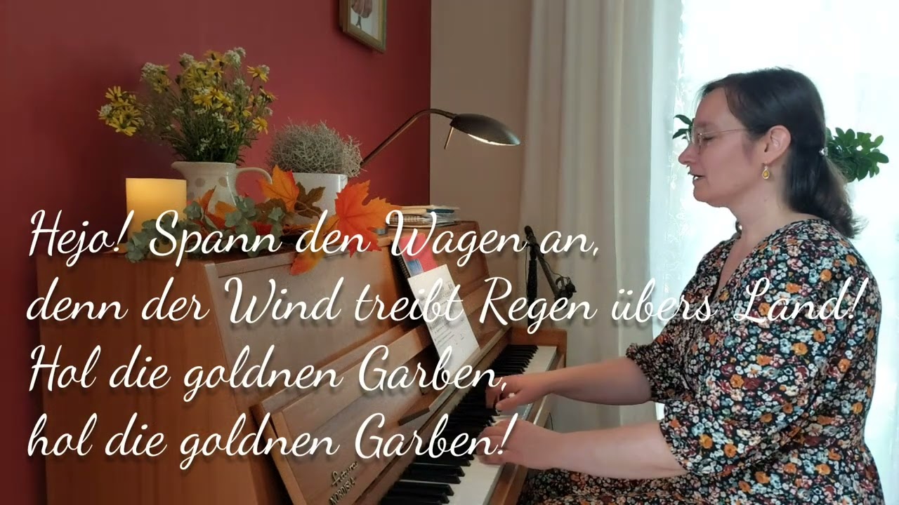 4 Herbstlieder zum Mitsingen für Kinder, Senioren und alle anderen 🙂🍁🍂🌻🎶