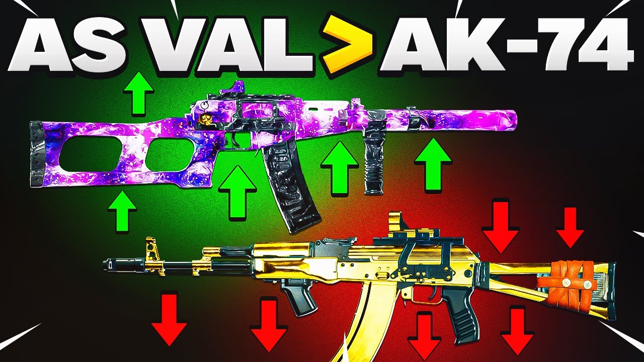 Why the AS VAL is BETTER Than the AK-74 for Sniper Support
