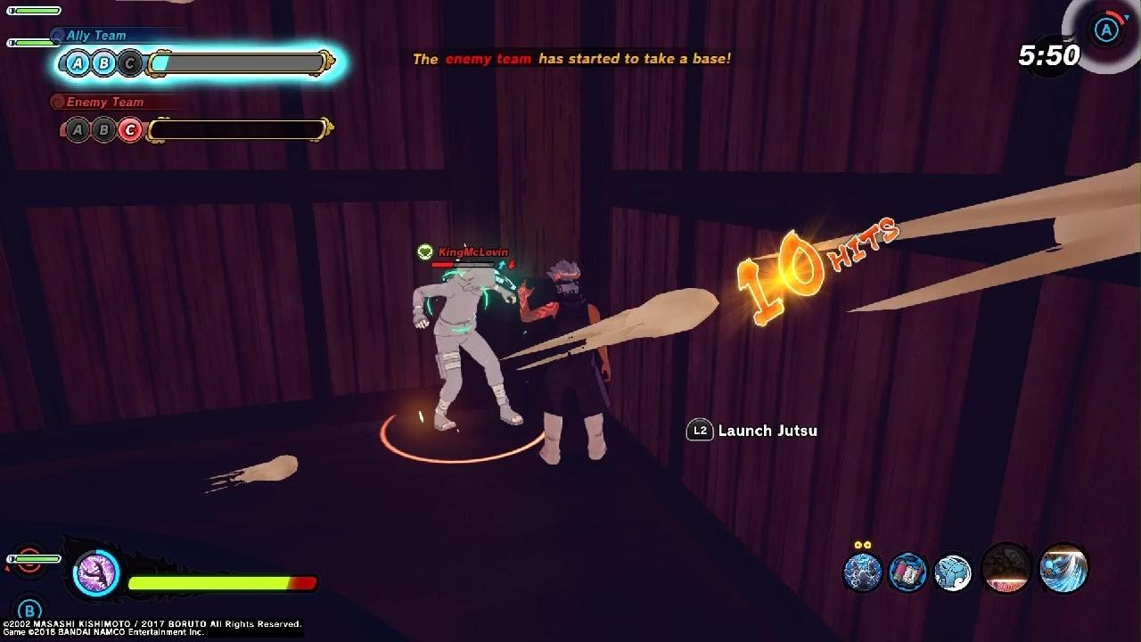 Laying the smackdown in Naruto Shinobi Strikers
