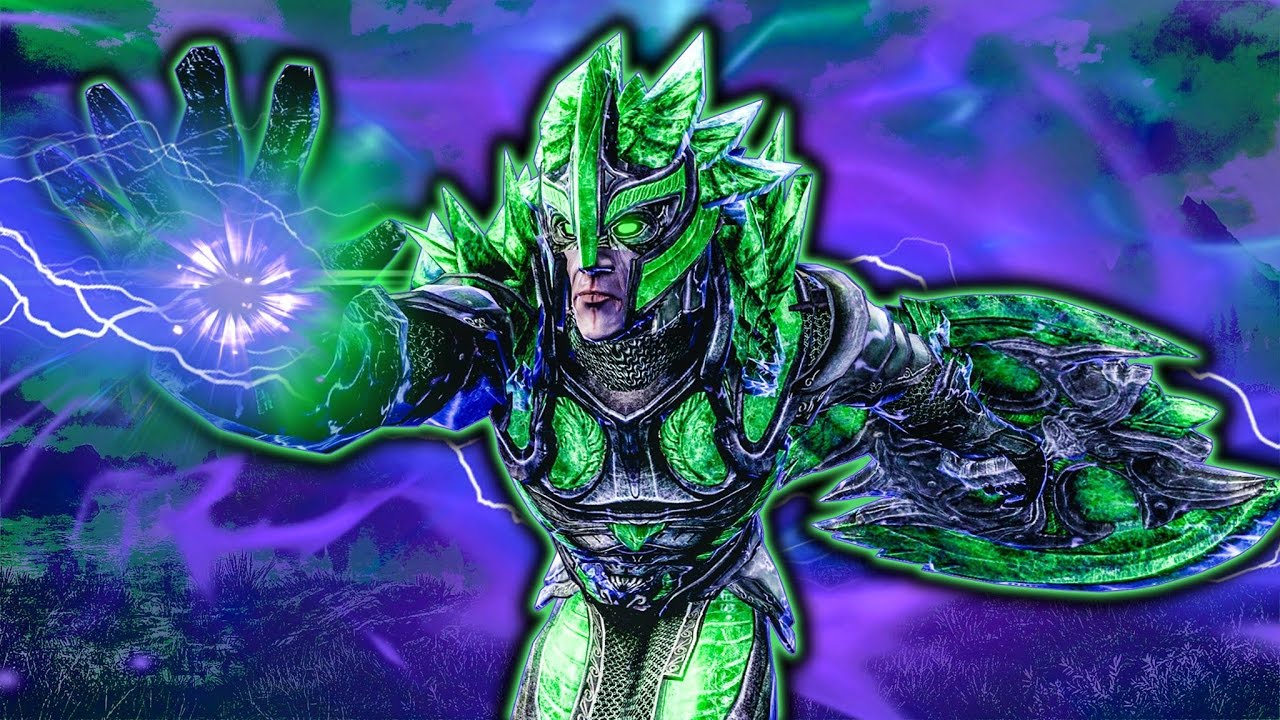 Skyrim SE Builds - The Crystal Mage - Modded Build