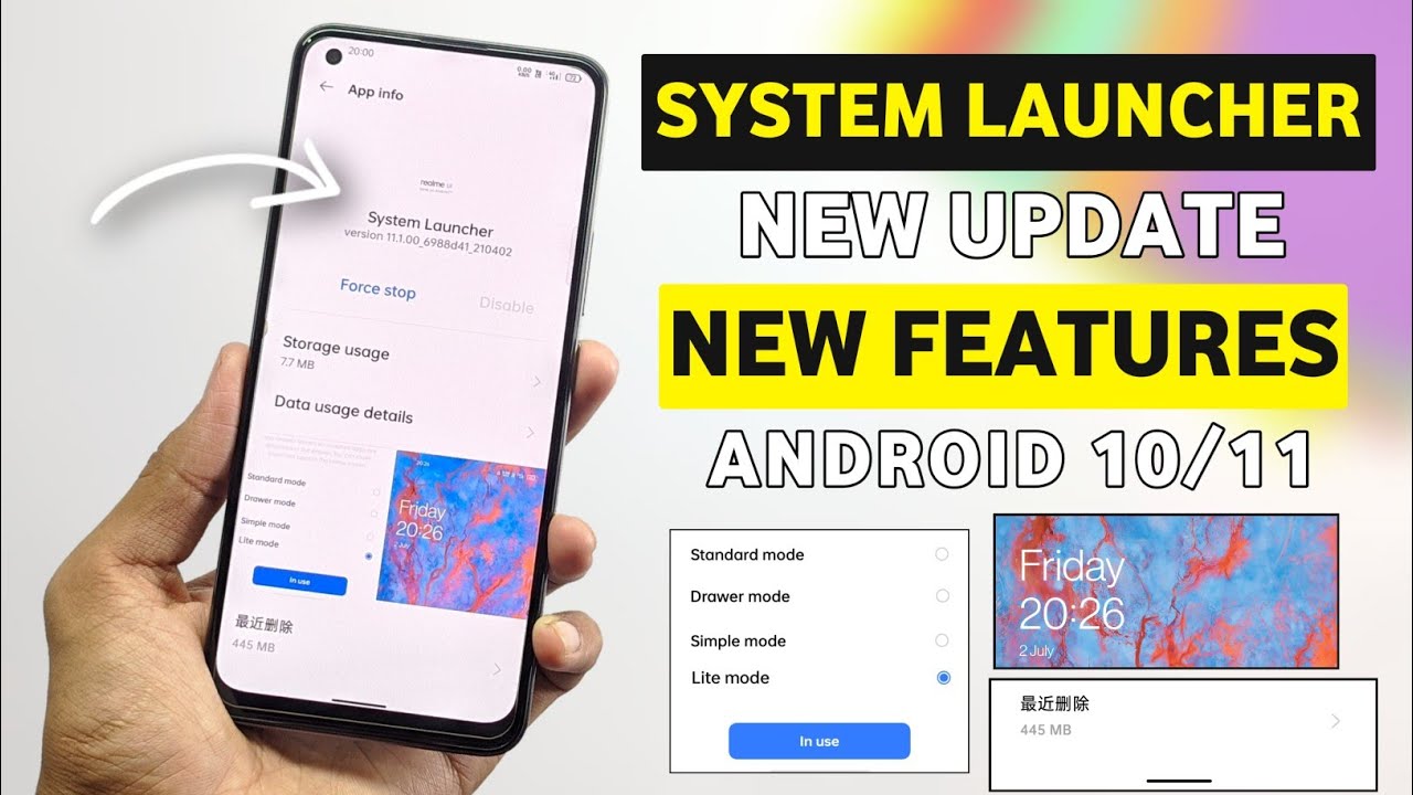 Realme New System Launcher Update (11.3) New Features | Android 11 | New UI | realme UI 2.0 ⚡⚡
