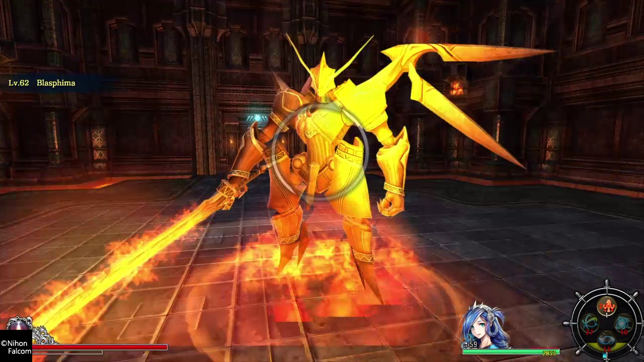 『Ys VIII -Lacrimosa of DANA-』Boss: Blasphima (Inferno, No damage)