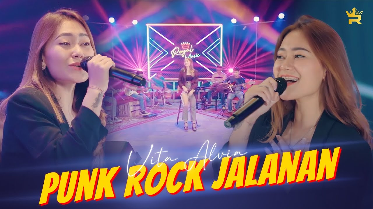 VITA ALVIA - PUNK ROCK JALANAN ( Official Live Music )