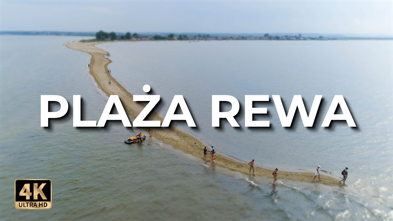 Plaża Rewa | Plaża w Rewie z drona | Lato | LECE W MIASTO™ [4k]