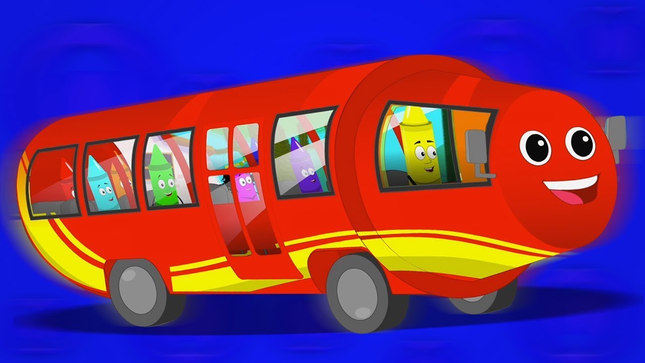 ล้อบนรถบัส | เพลงเด็กไทย | เพลงรถบัสในไทย | Rhymes for Kids | Nursery Rhymes | Wheels On the Bus