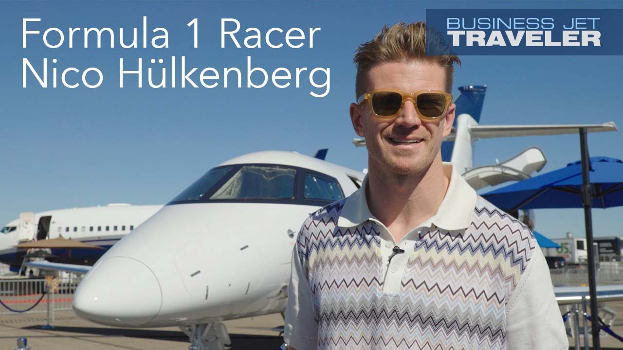 Formula 1 Racer Nico H&uuml;lkenberg on Flying Privately &ndash; BJT
