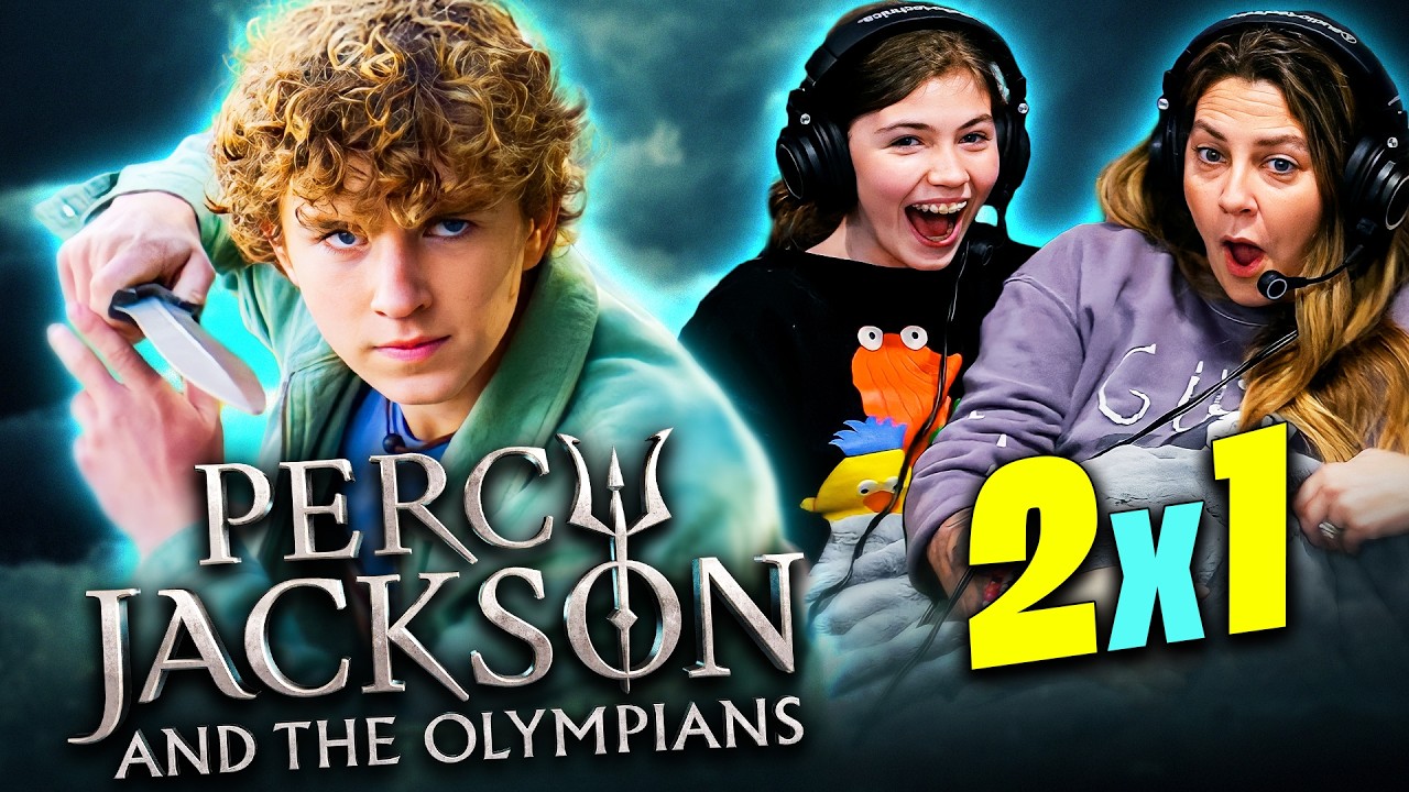PERCY JACKSON AND THE OLYMPIANS Season 2 Episode 1 Reaction! | Walker Scobell | Disney+ Series