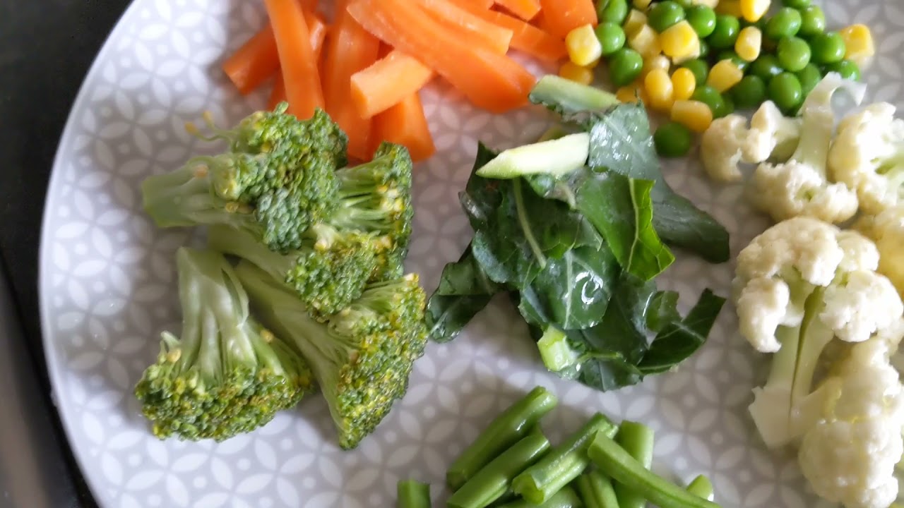 Mix vegetable puree for 1 year old baby 💚