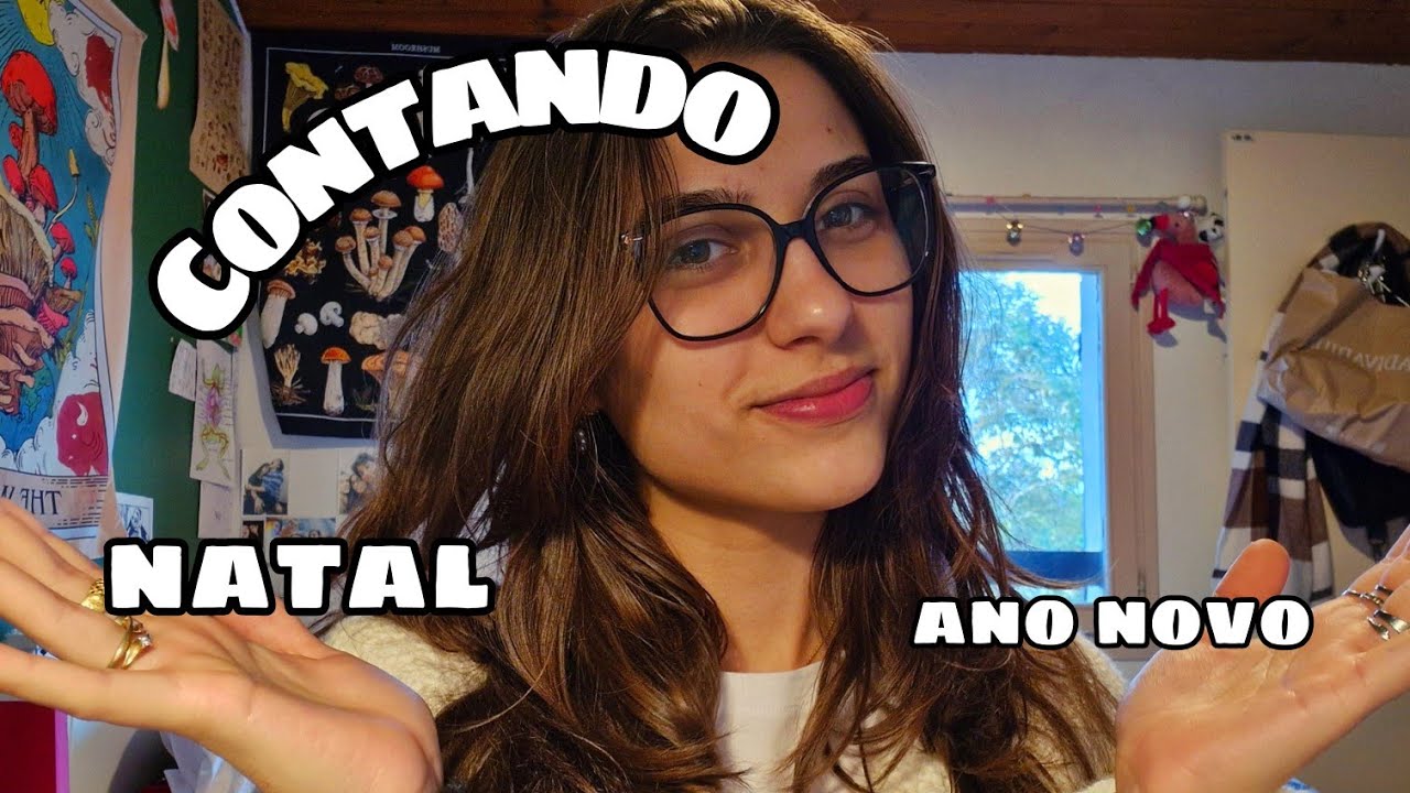 ASMR COMO FOI MEU FIM DE ANO✨️