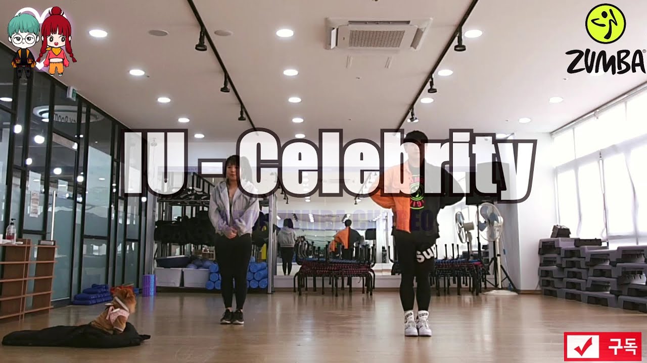 아이유 IU - CELEBRITY 줌바 KPOP ZUMBA CHOREO 다이어트 댄스 FIT DANCE WORKOUT + MIRROR MODE.