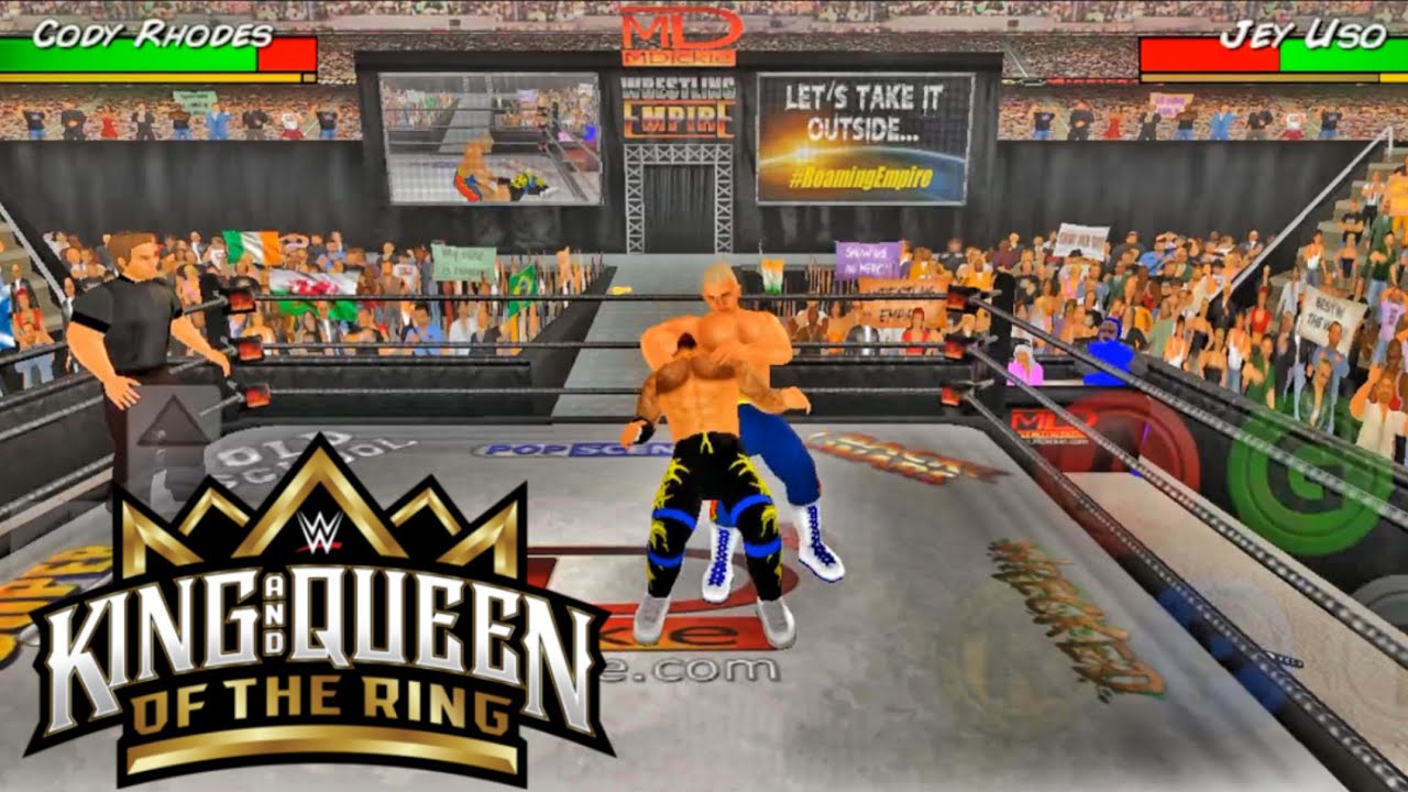 CODY RHODES VS JEY USO | KING OF THE RING SEMI FINALS | FULL MATCH | WRESTLING EMPIRE |