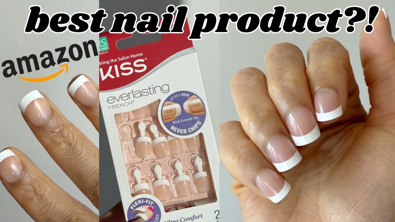 Best Amazon Nail Product? Testing Top-Rated French Press-On Nails! diy the perfect French manicure