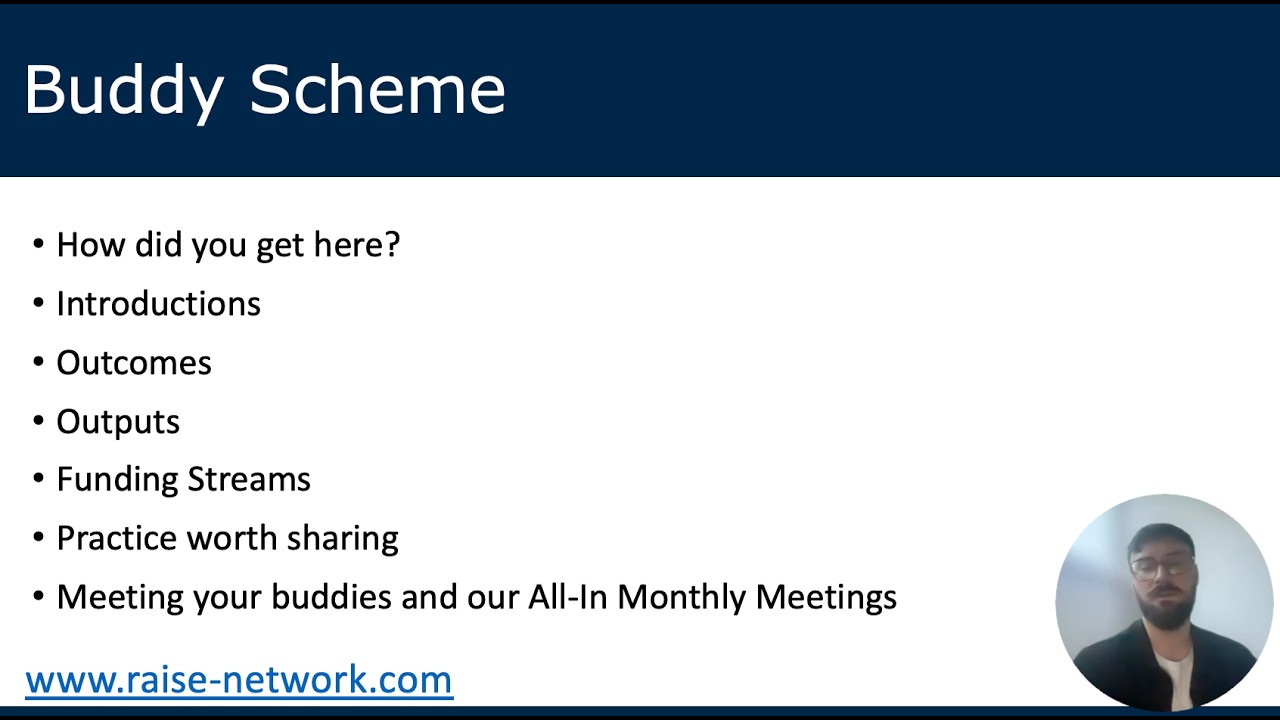 RAISE Buddy Scheme - What is it?