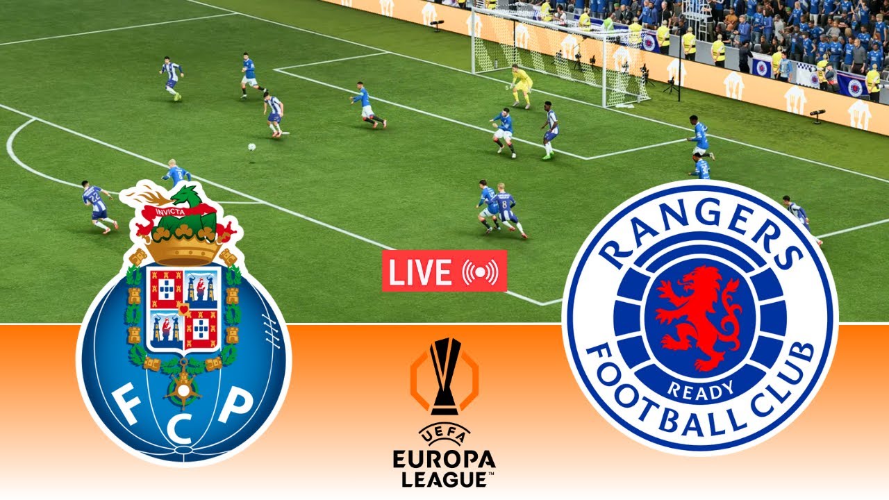 [LIVE] FC Porto vs Rangers Europa League 25/26 Full Match - VideoGame Simulation