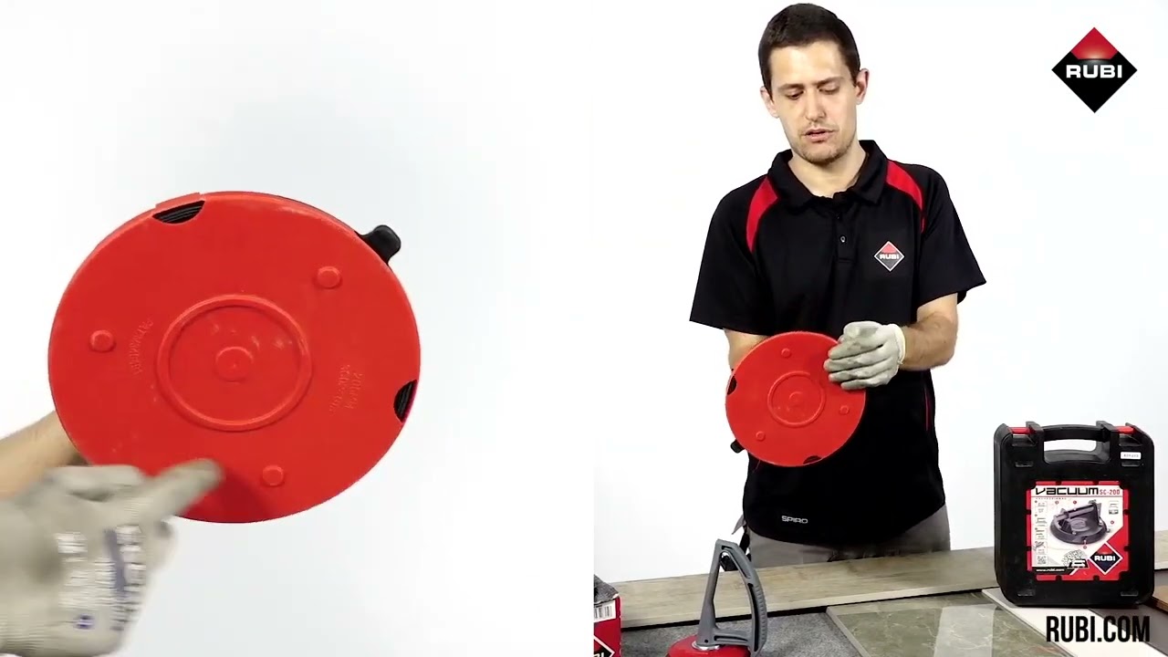 Ventosas con bomba vacío RUBI